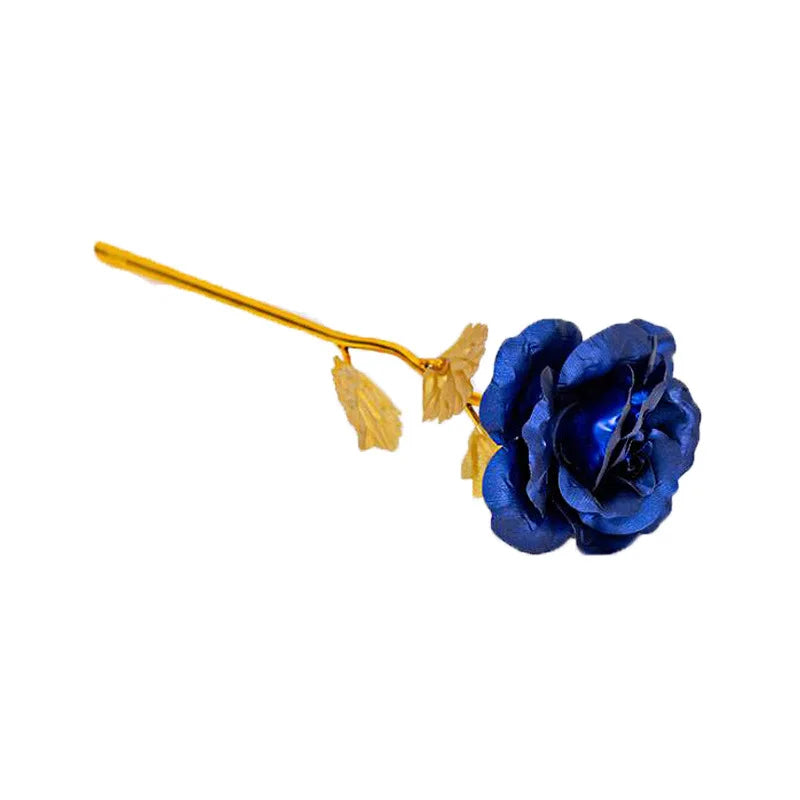 24K Gold Rose Flower for Valentine's Day and Gifts