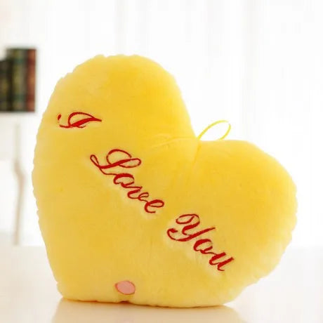 Luminous Star Plush Pillow - Soft, Colorful LED Cushion for Kids