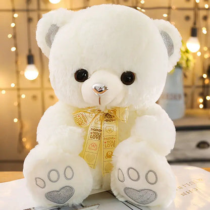 Huggale Plush Teddy Bear - Adorable Cartoon Stuffed Animal Gift for Kids