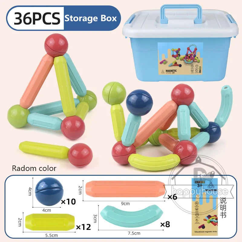 Magnetic Constructor Blocks Set
