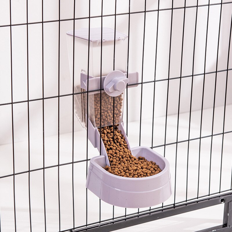 Automatic Hanging Pet Feeder For Crates