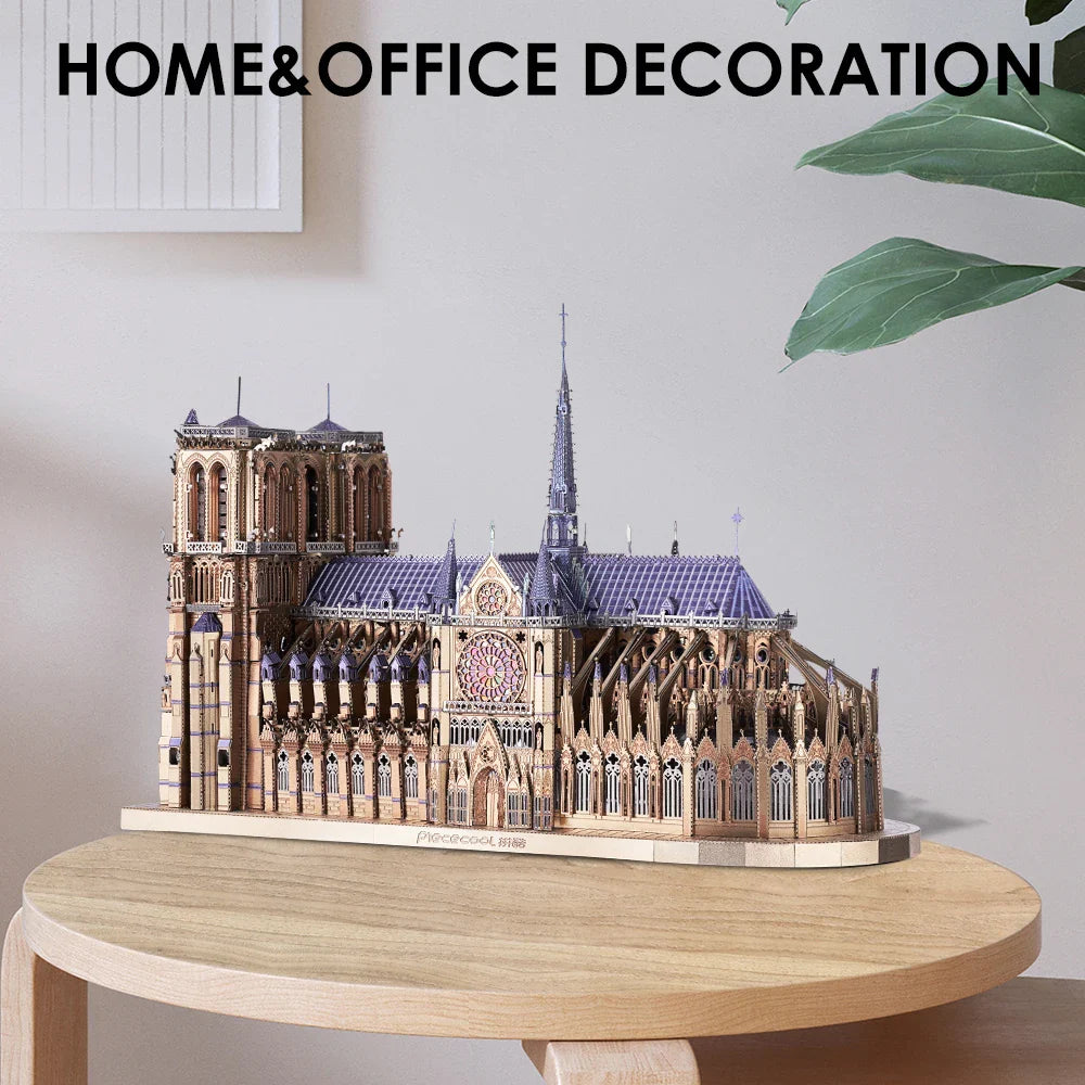 Notre Dame Cathedral Paris DIY Model Building Kits