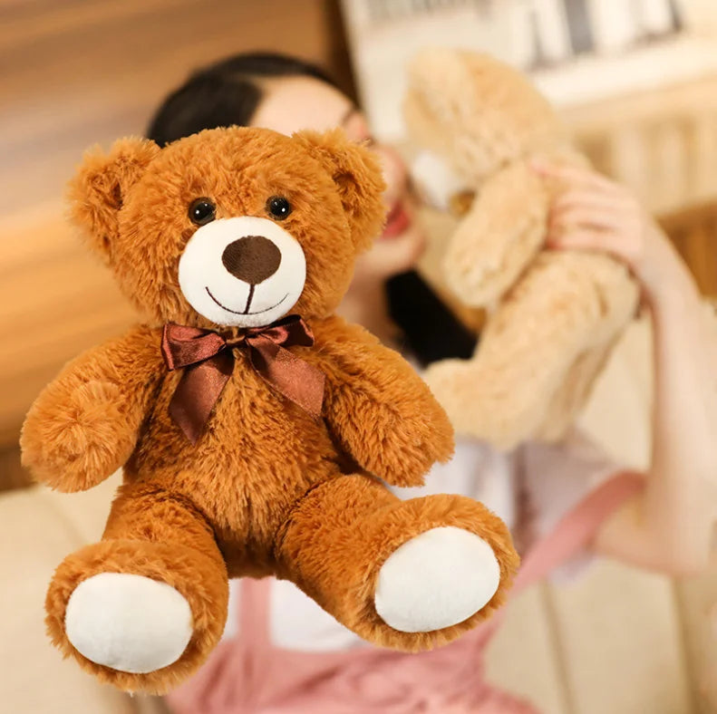 Cute Teddy Bear Plush Toy for Kids Valentine's Christmas