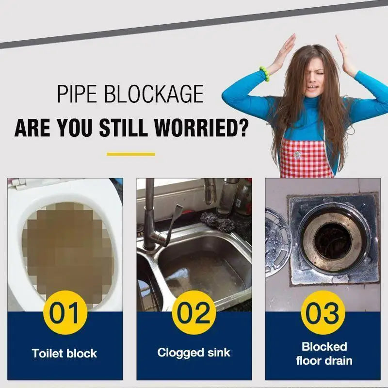 Powerful Sink And Drain Cleaner Powder