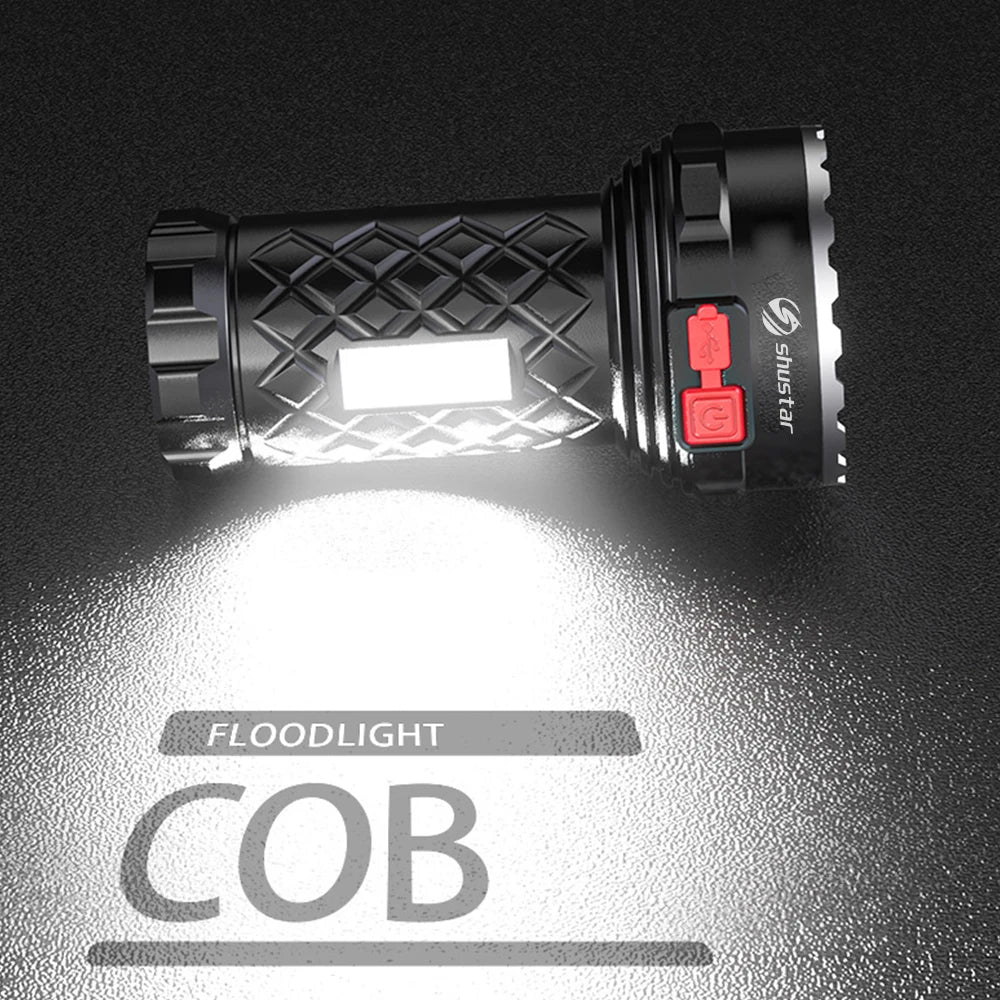 Ultra Powerful Led Rechargeable Flashlight