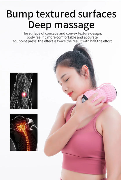 Usb Rechargeable Muscle Relax Massage Roller