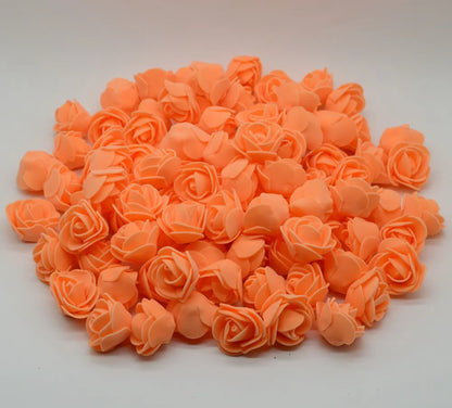 Foam Rose Teddy Bears 3cm - 50/100/200 Pieces for DIY, Wedding, and Home Decoration
