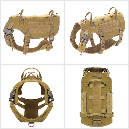 Large Dogs Training Harnesses With Pouches