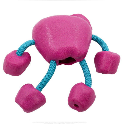 Smiley Dog Rubber Chew Toy