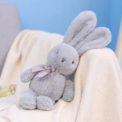 Kawaii Rabbit Plushie: Adorable Bow Tie Hug Doll for Creative Gifts