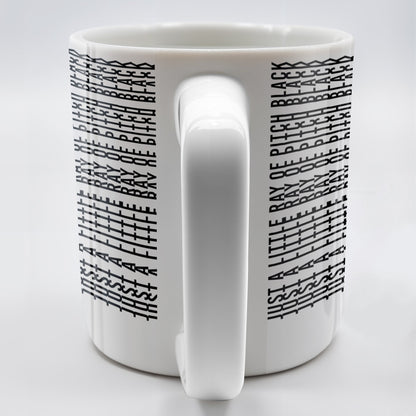 Brave Musical Notes Design - Personalized Custom Coffee Mug - HALW066_MG