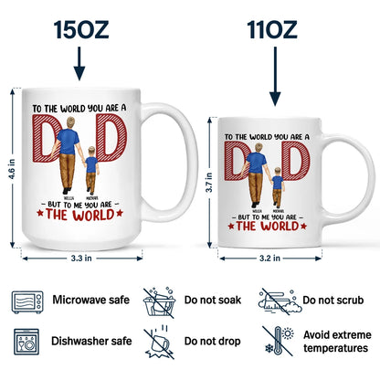 But To Us You Are The World - Personalized Mug