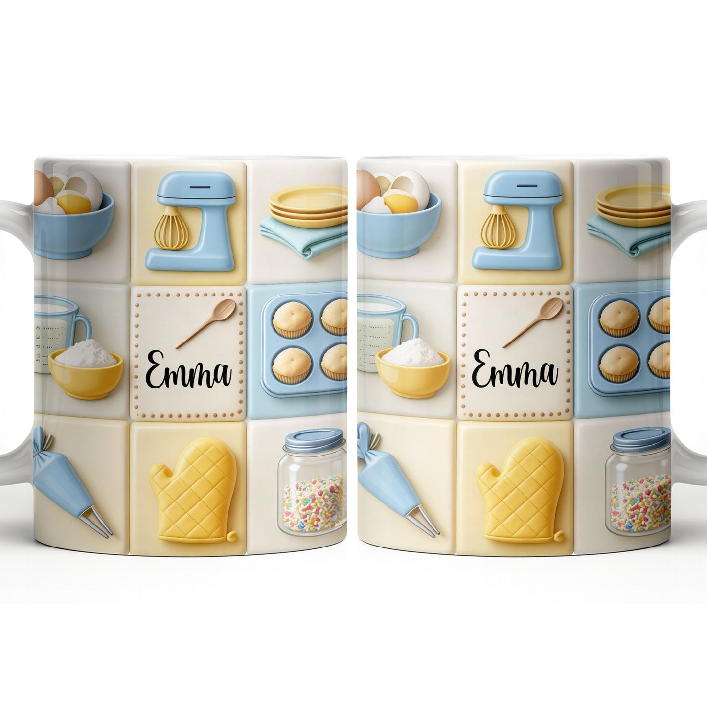 Customizable Kitchen-Themed Mug - Personalized Custom Coffee Mug - HOB030_MG