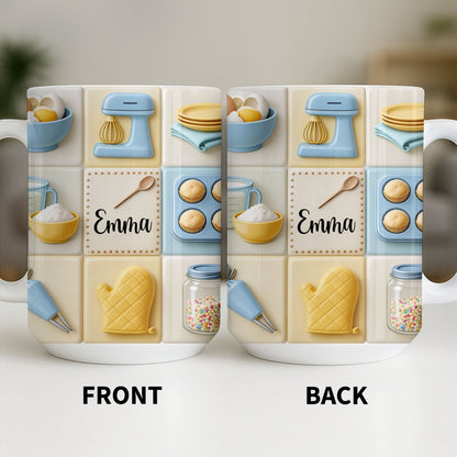 Customizable Kitchen-Themed Mug - Personalized Custom Coffee Mug - HOB030_MG