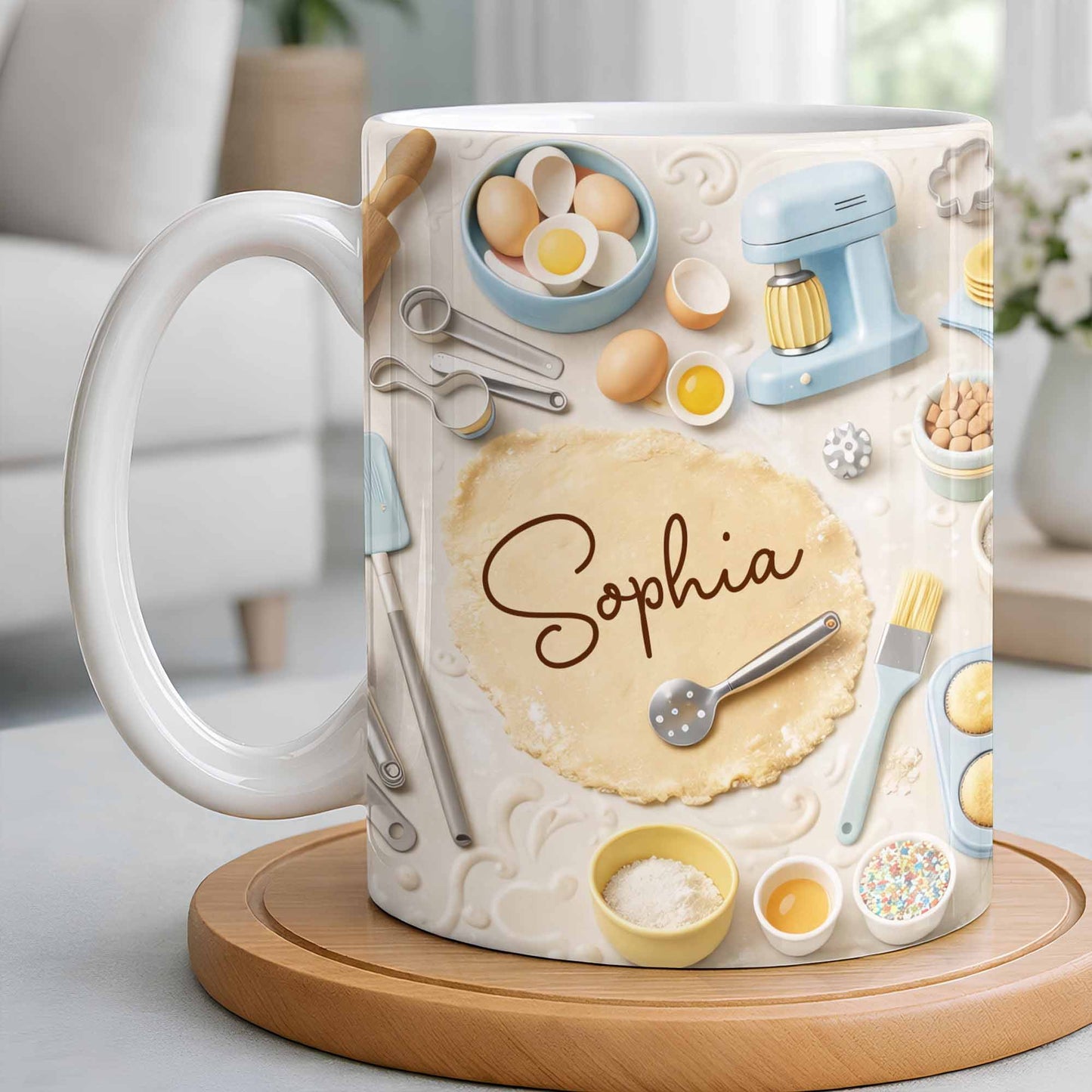 Delightful Celebration of Cooking - Personalized Custom Coffee Mug - HOB036_MG