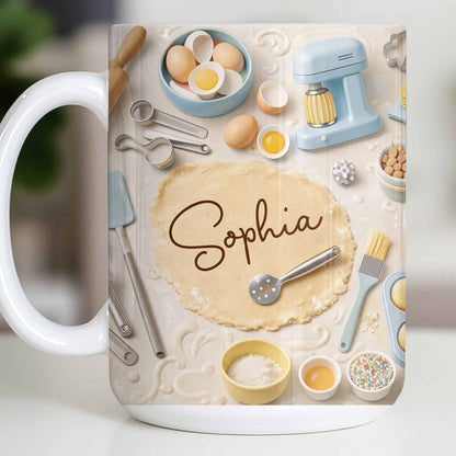 Delightful Celebration of Cooking - Personalized Custom Coffee Mug - HOB036_MG