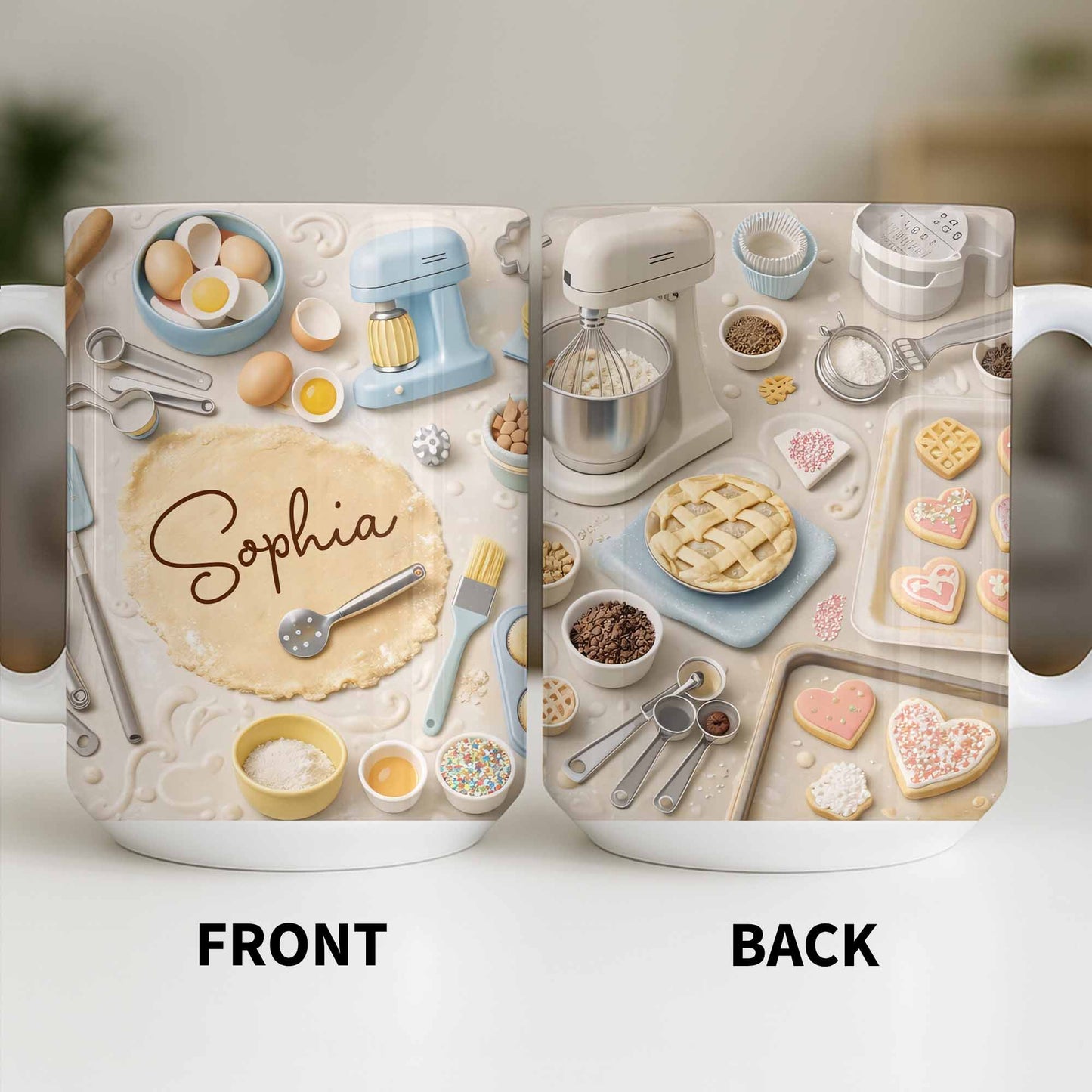 Delightful Celebration of Cooking - Personalized Custom Coffee Mug - HOB036_MG