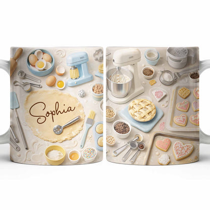 Delightful Celebration of Cooking - Personalized Custom Coffee Mug - HOB036_MG