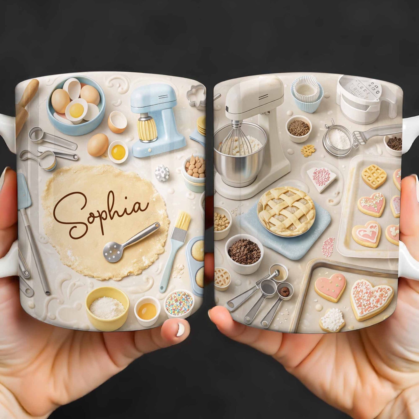 Delightful Celebration of Cooking - Personalized Custom Coffee Mug - HOB036_MG
