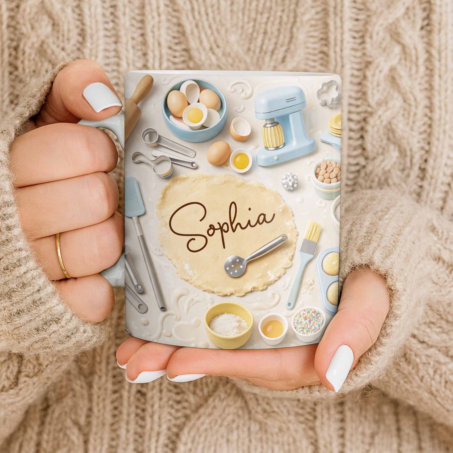 Delightful Celebration of Cooking - Personalized Custom Coffee Mug - HOB036_MG