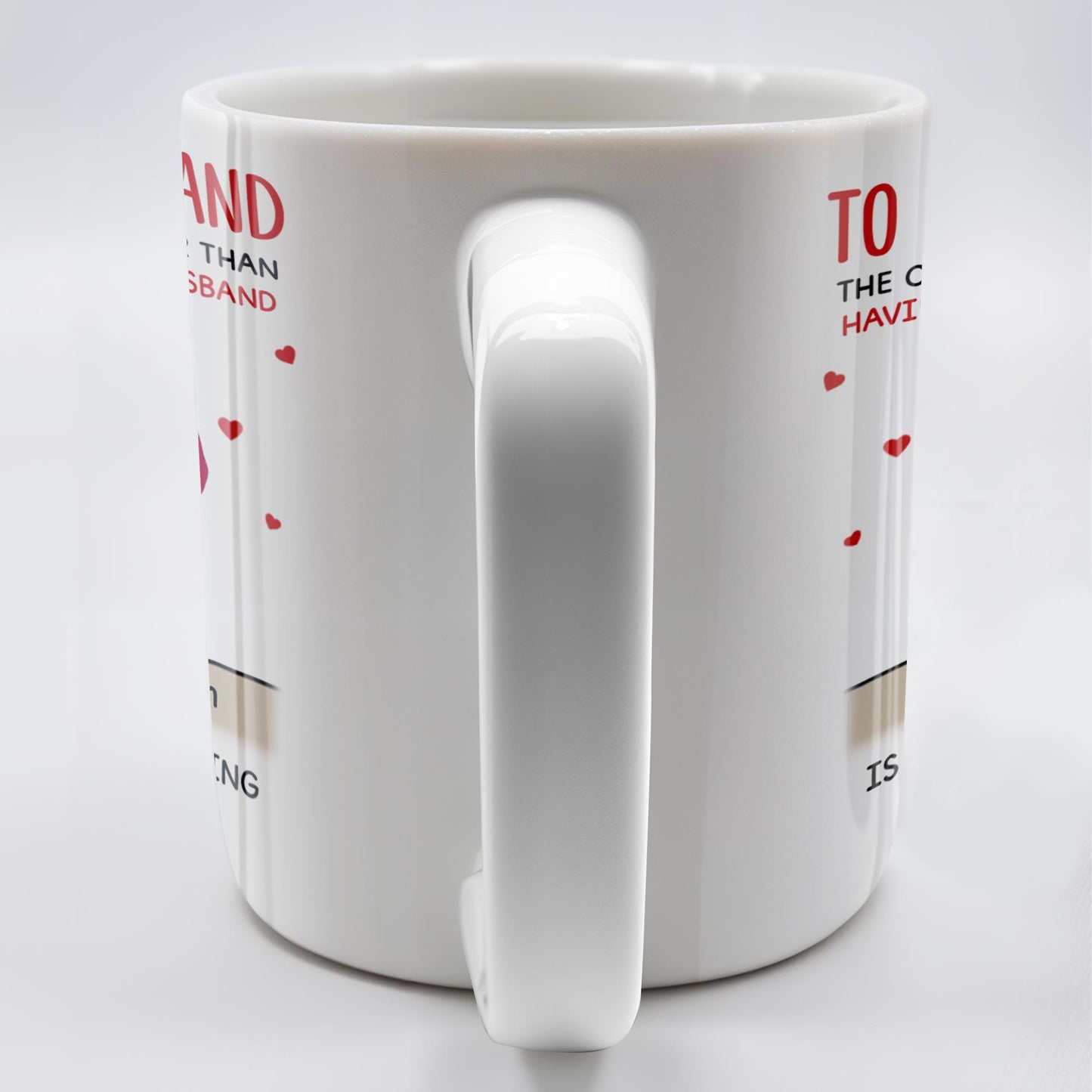 To My Husband, The Best Gift From Our Children - Personalized Custom Coffee Mug - HSB018_MG
