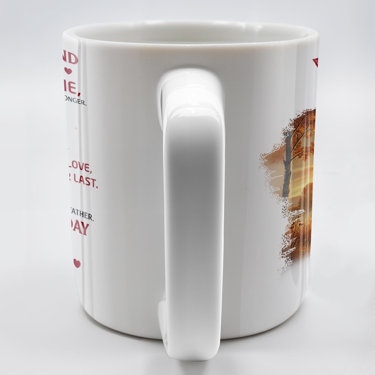 You & Me We Got This, Sunset and Autumn Trees - Personalized Custom Coffee Mug - HSB029_MG