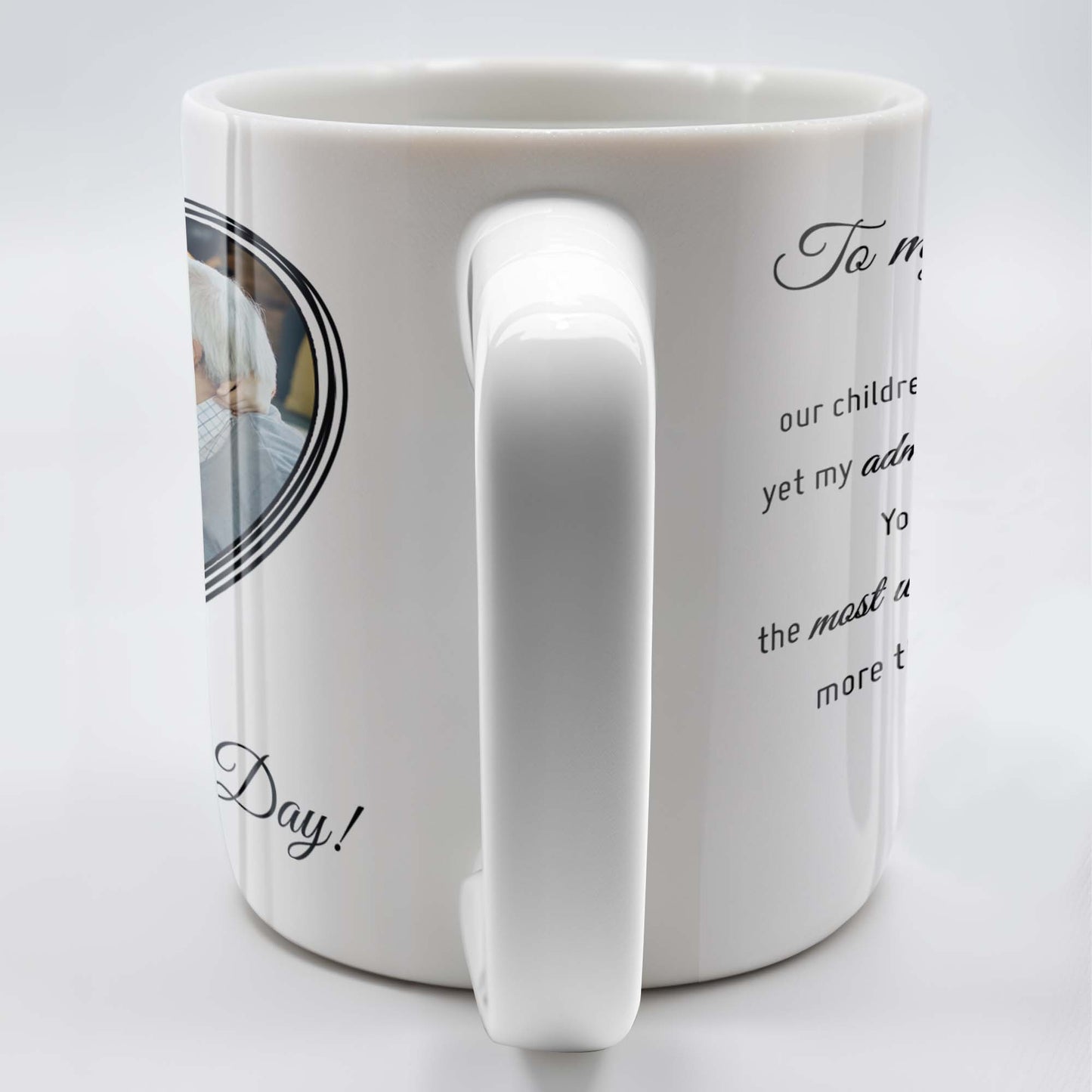 To My Dearest Husband, You Were, And Always Will Be, The Most Wonderful Father And Grandfather - Personalized Custom Coffee Mug - HSB031_MG