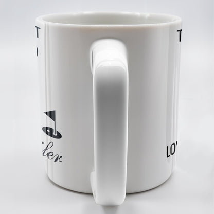 To The Best Husband By Par Love and Golf - Personalized Custom Coffee Mug - HSB039_MG
