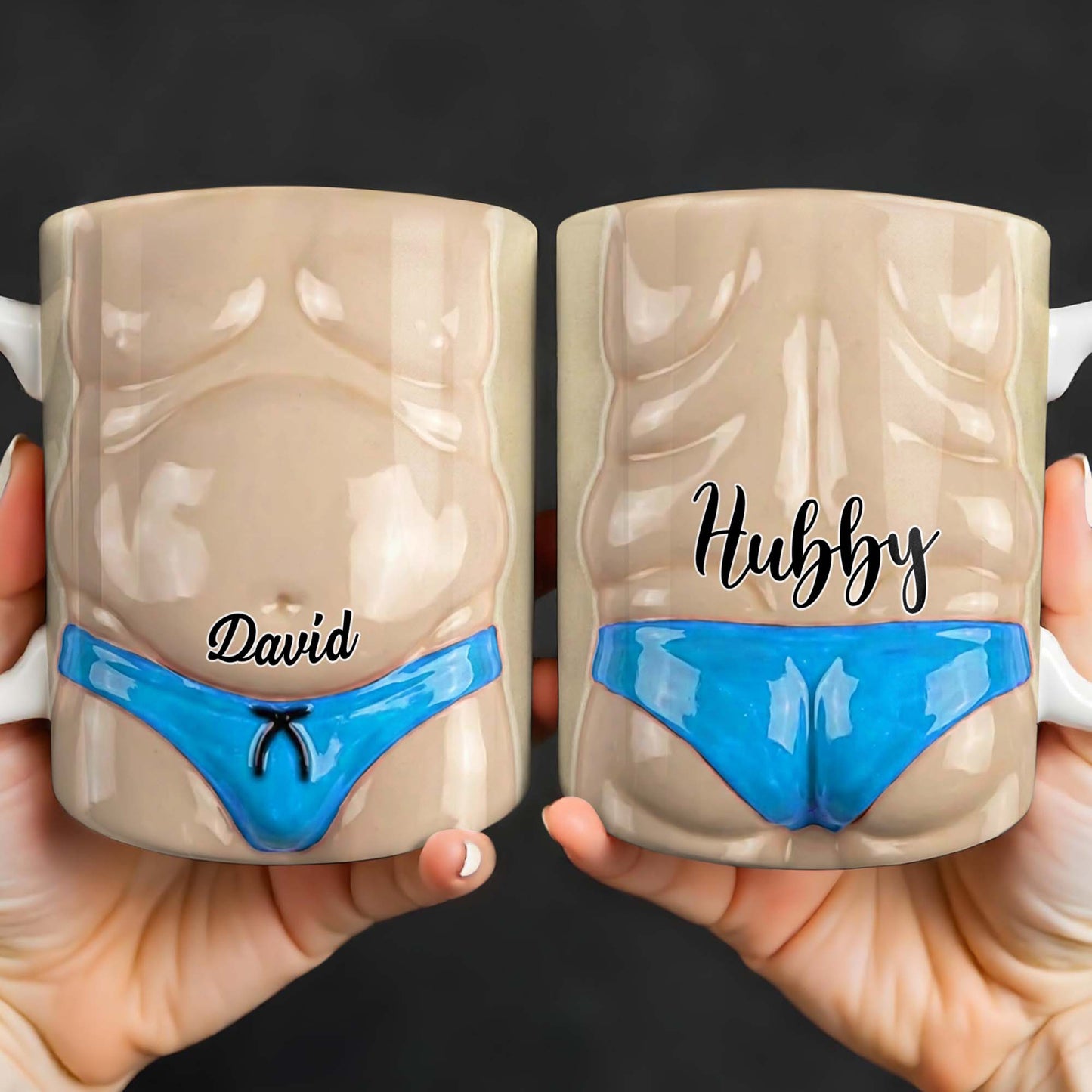 Capture The Fun With Our Playful Design Mug - Personalized Custom Coffee Mug - HSB069_MG