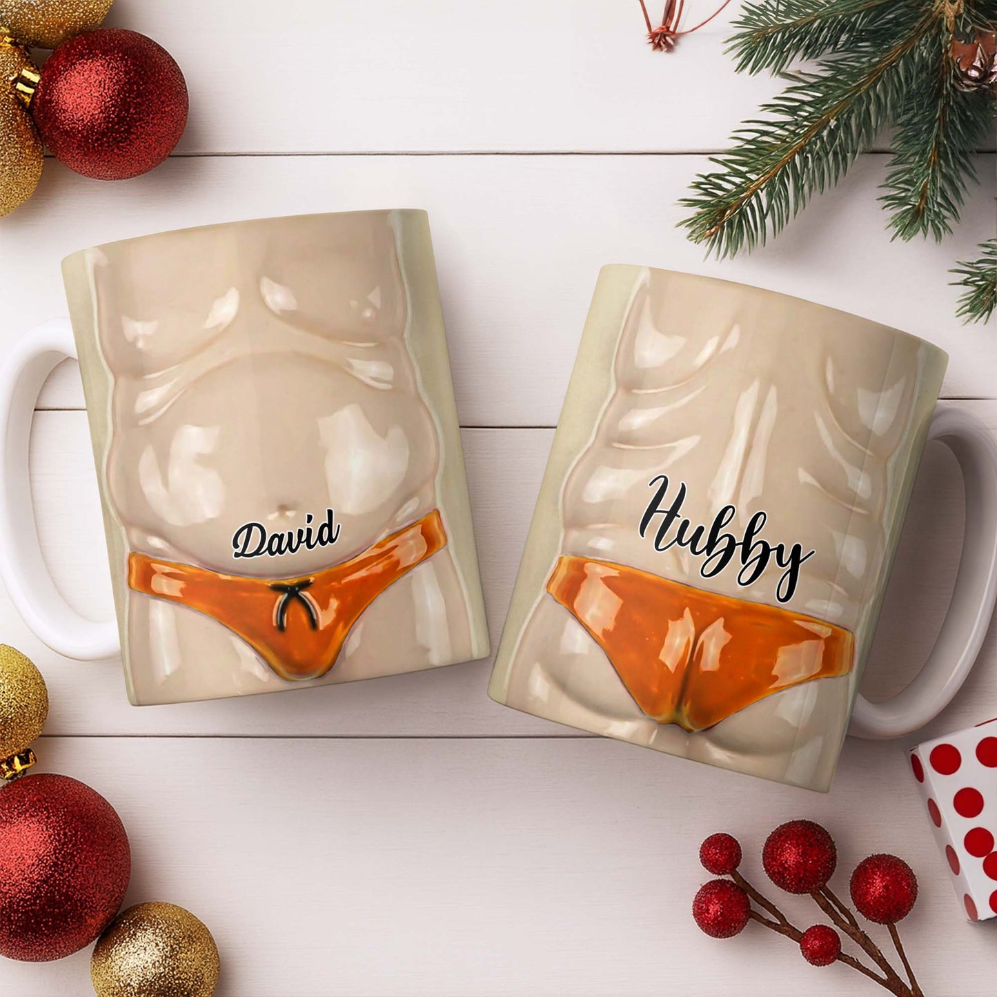 Capture The Fun With Our Playful Design Mug - Personalized Custom Coffee Mug - HSB069_MG