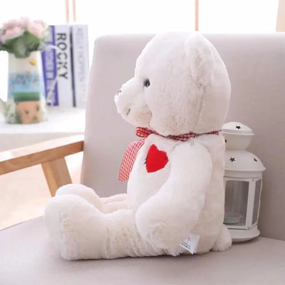 Lovely Teddy Bear Plush Toy With Heart
