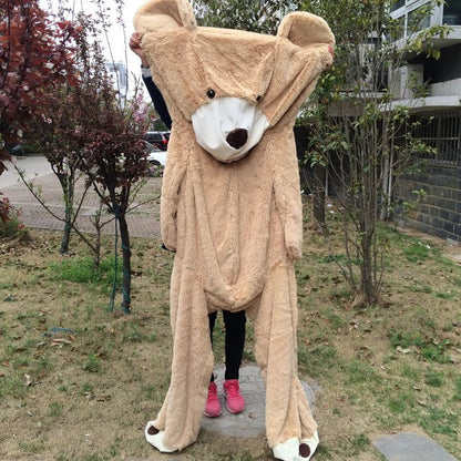 Giant Bear Plush Skin 100-260cm Soft Unstuffed Teddy for Kids and Teens