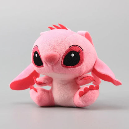 Cute Cartoon Lilo & Stitch Plush Keychain - 10 Pcs Kawaii Gift Set