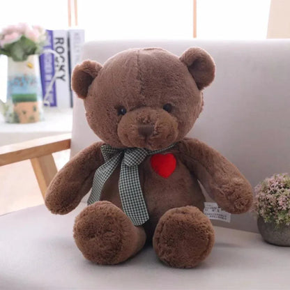 Lovely Teddy Bear Plush Toy With Heart