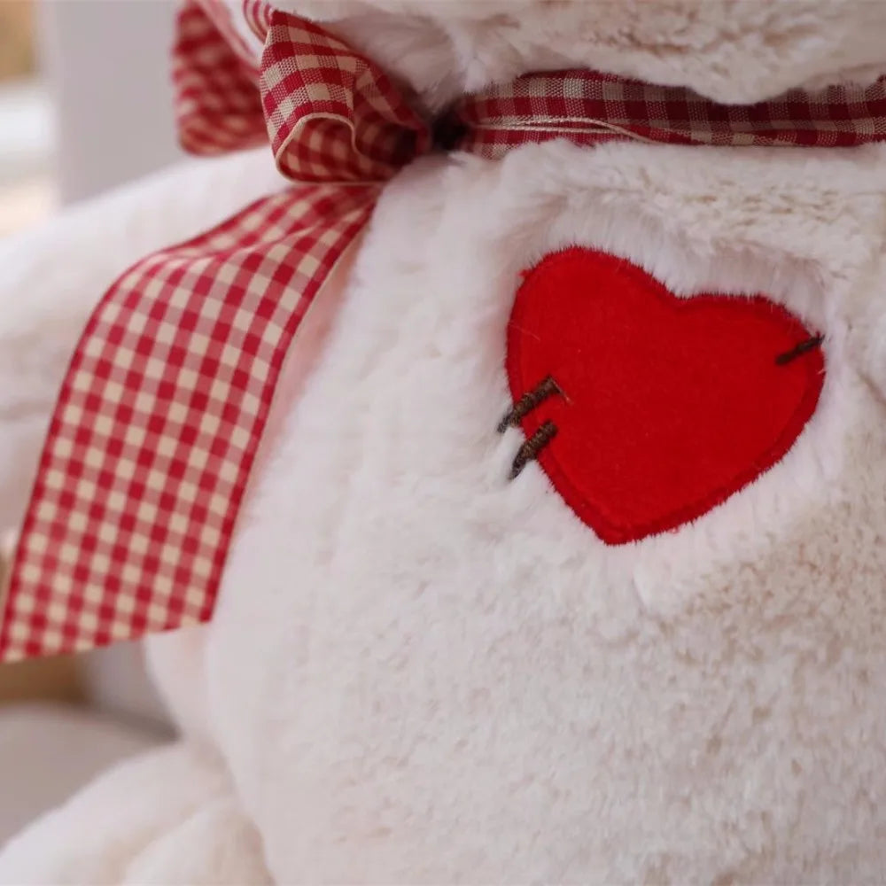 Classic Teddy Bear Plush with Heart 35cm or 50cm