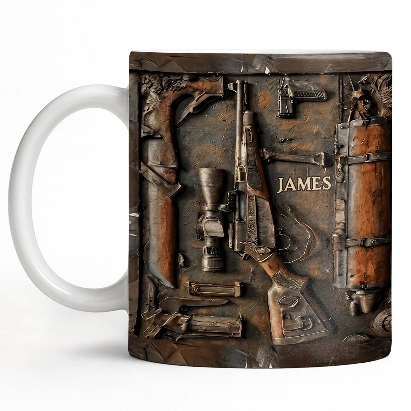 Personalized Hunting Enthusiast Gear - Personalized Custom Coffee Mug - HTG005_MG