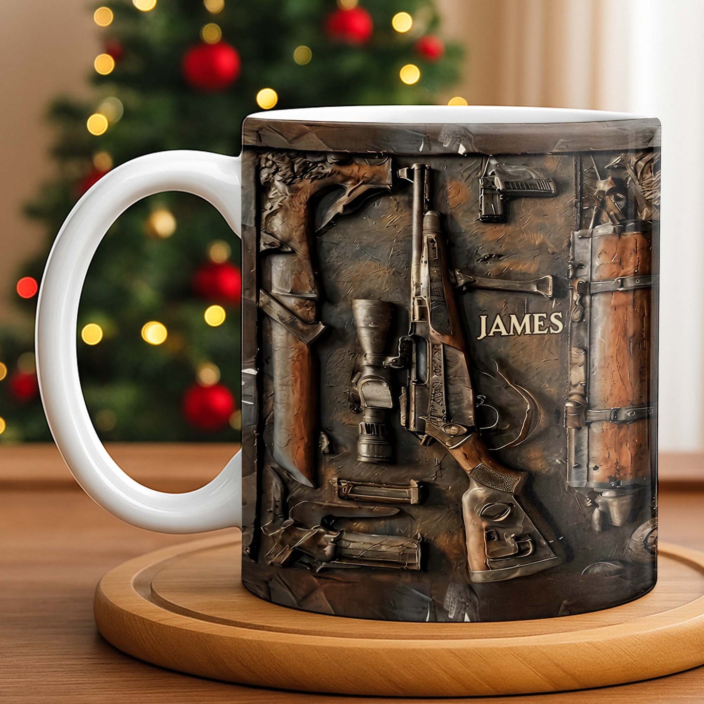 Personalized Hunting Enthusiast Gear - Personalized Custom Coffee Mug - HTG005_MG
