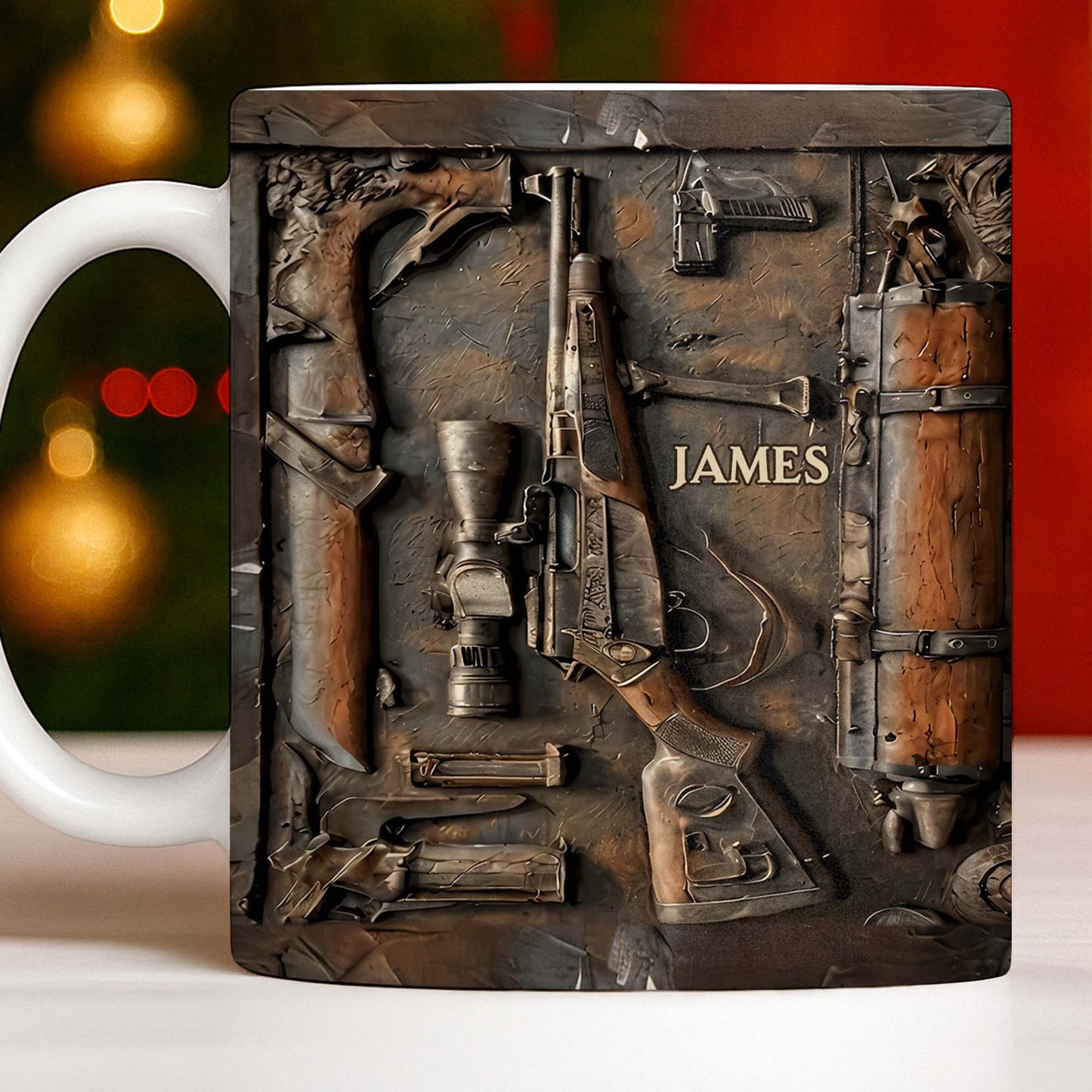 Personalized Hunting Enthusiast Gear - Personalized Custom Coffee Mug - HTG005_MG