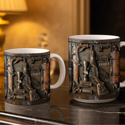 Personalized Hunting Enthusiast Gear - Personalized Custom Coffee Mug - HTG005_MG
