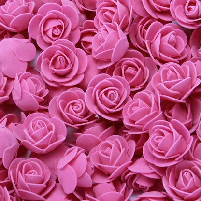 Foam Rose Teddy Bears 3cm - 50/100/200 Pieces for DIY, Wedding, and Home Decoration