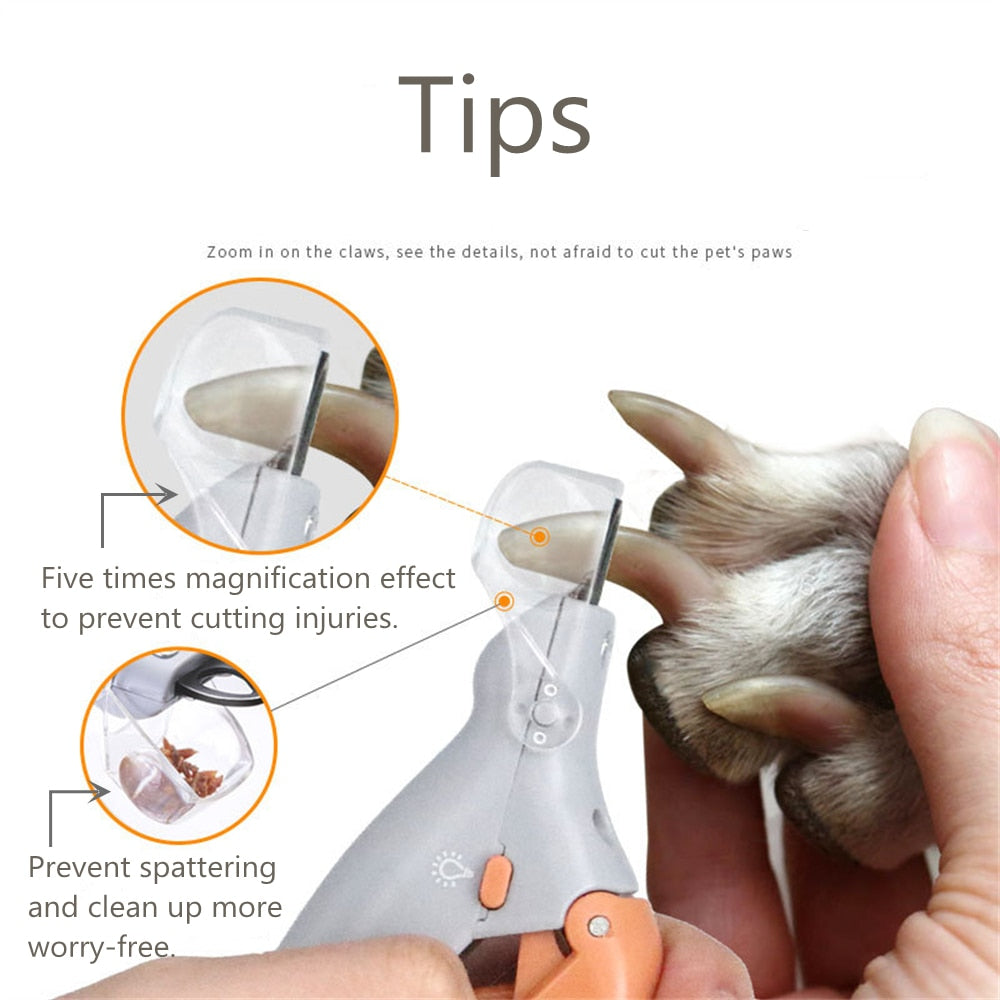 Professional Led Pet Nail Clipper