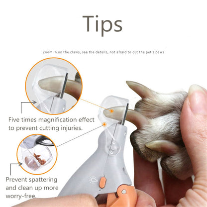Professional Led Pet Nail Clipper