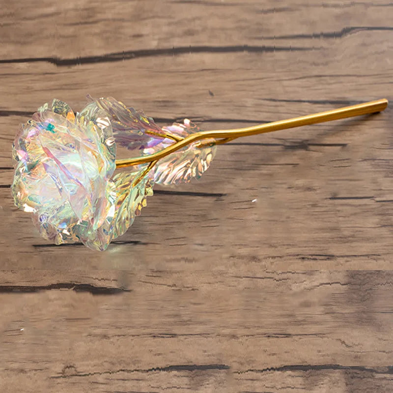 24K Gold Rose Flower for Valentine's Day and Gifts