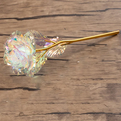 24K Gold Rose Flower for Valentine's Day and Gifts