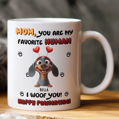Happy Pawlentine! - Personalized Mug