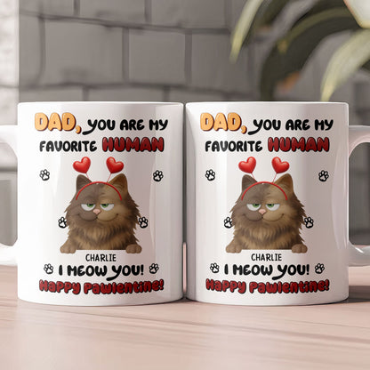Happy Pawlentine! - Personalized Mug