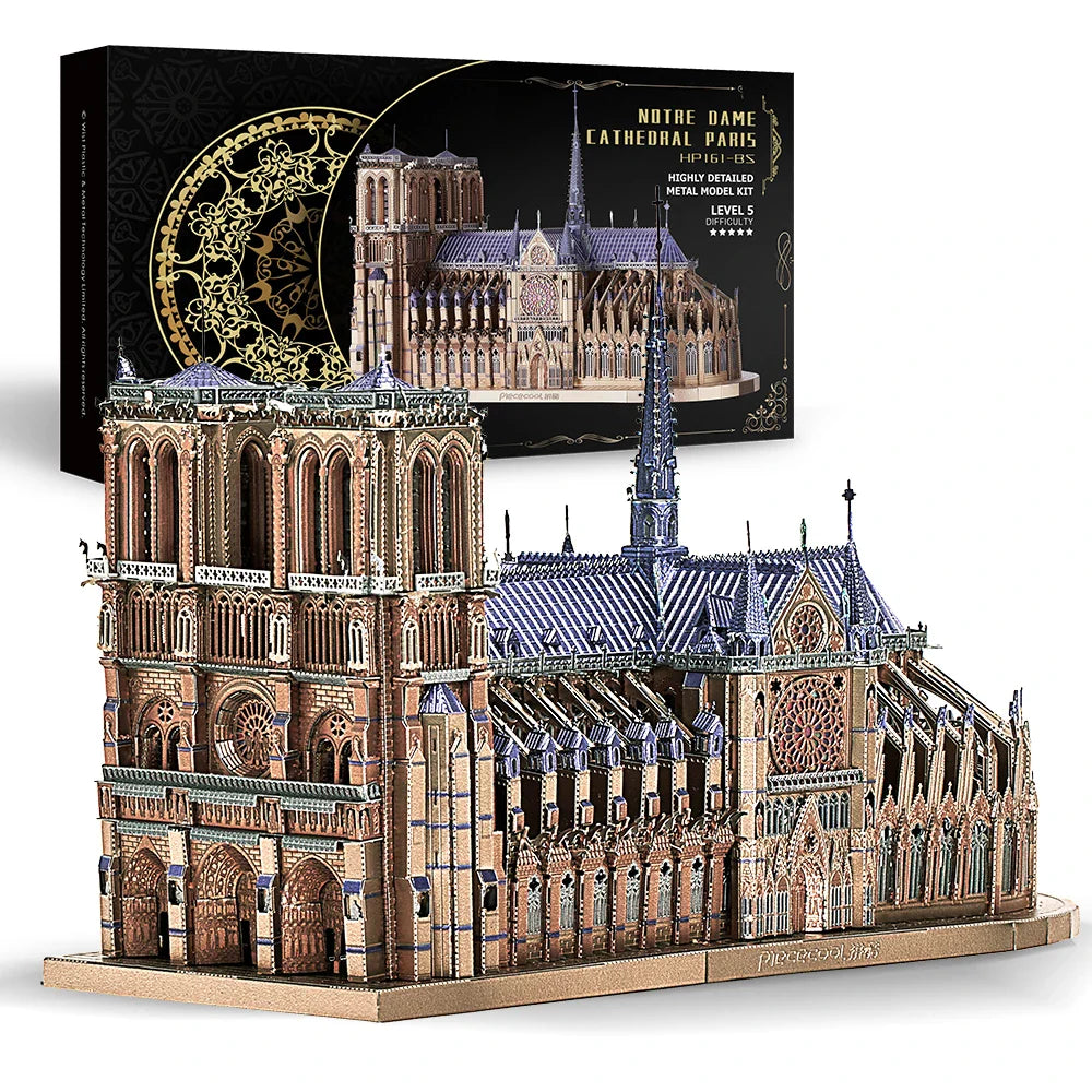 Notre Dame Cathedral Paris DIY Model Building Kits