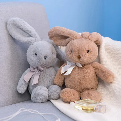 Kawaii Rabbit Plushie: Adorable Bow Tie Hug Doll for Creative Gifts