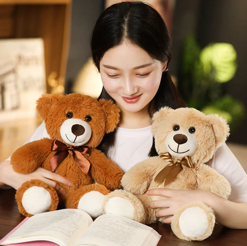 Cute Teddy Bear Plush Toy for Kids Valentine's Christmas