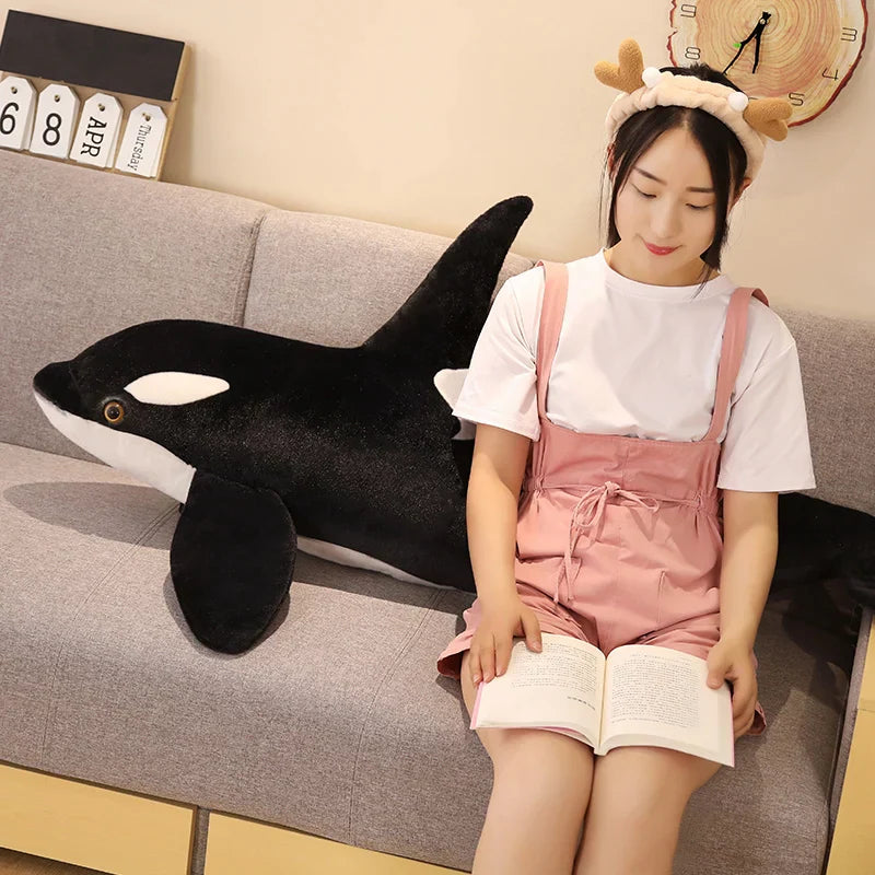 50cm Killer Whale Plush Doll Soft Sleeping Pillow